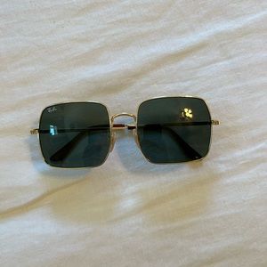Ray Ban 1971 Classic Gold Frame, Green Lenses